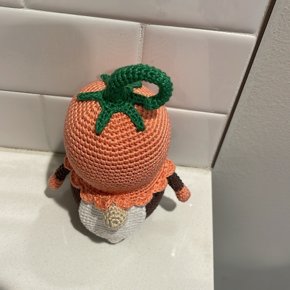 Handcrafted Campanula Bell Flower Gnome Spring Summer Decor Amigurui Crochet - Picture 4 of 9